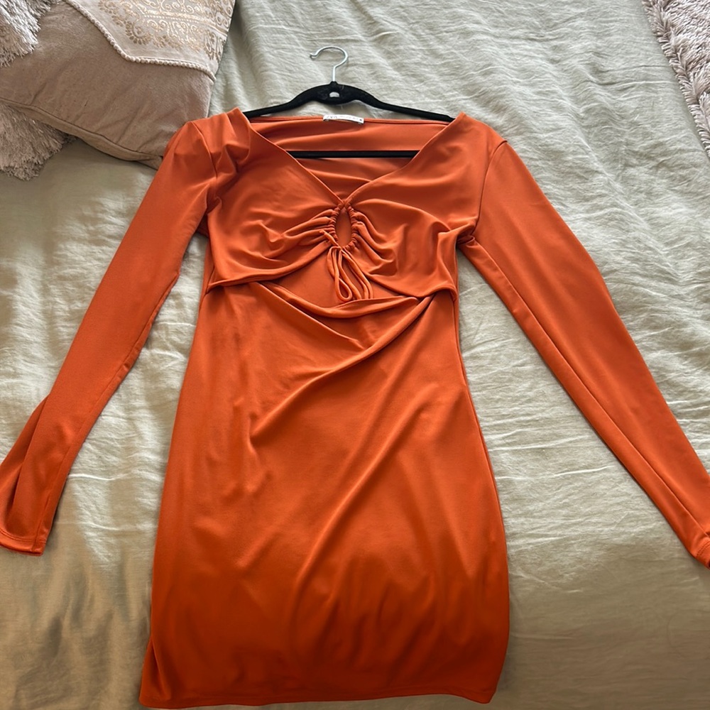 Orange Zara Dress